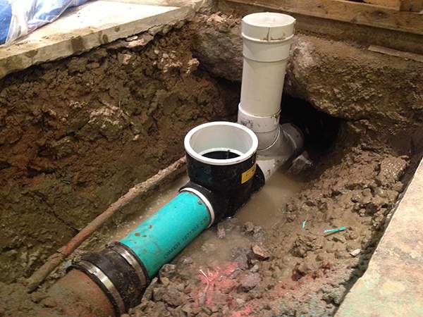 backwater valve installation
