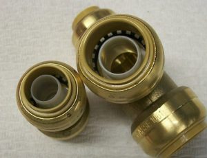 Compression Connectors used in Kitec Plumbing